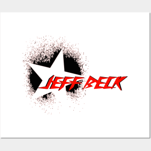 Jeff Beck star pylox Posters and Art